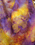 Silk Scarves featuring Celtic Royal Thistle of Scotland designs