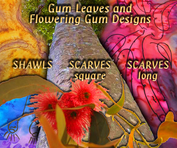 Australian Gum Silk Shawls & Scarves