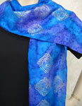 Long Silk Scarves featuring Dolphin designs