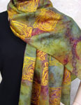 Silk Shawls featuring Celtic art designs